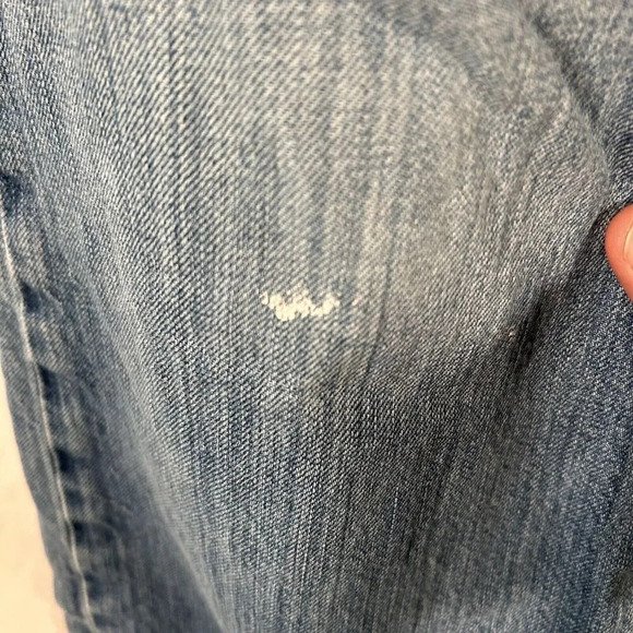 Polo Ralph Lauren Jeans Men's 36x32 Light Wash Blue Denim 100% Cotton Button Zip - Picture 6 of 13